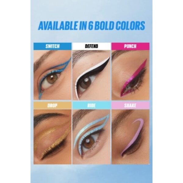 Maybelline TATTOO LINER PLAY 48H COLORED LIQUID EYELINER مايبيلين لاينر سائل ملون