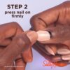 SALLY HANSEN SALON EFFECTS FALSE NAILS Swoop There It Is' سالي هانسن أظافر اصطناعية - Image 4