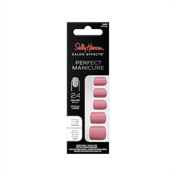 SALLY HANSEN SALON EFFECTS FALSE NAILS Pink clay سالي هانسن أظافر اصطناعية