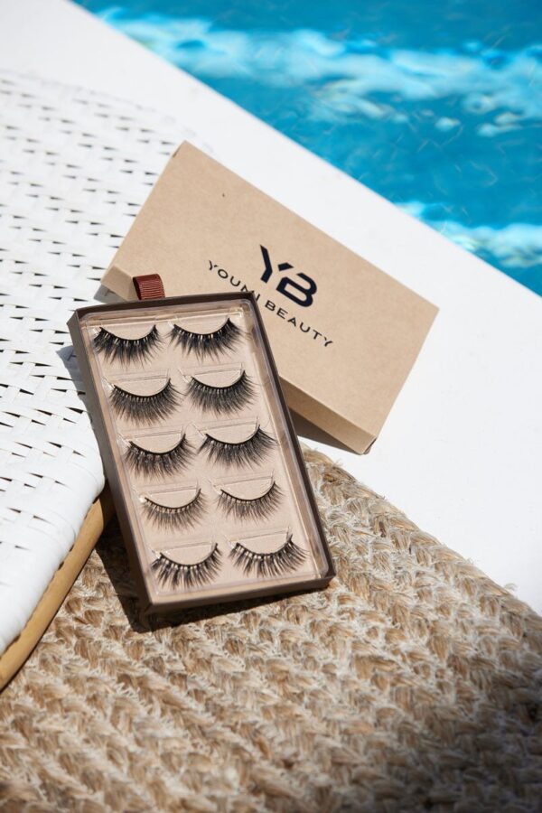 YOUMI BEAUTY 3D SILK LASHES يومي بيوتي مجموعة رموش 3D