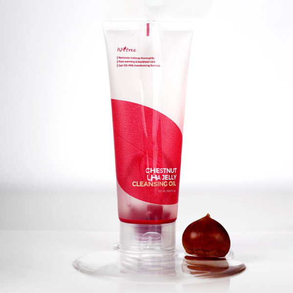 Isntree -CHESTNUT LHA JELLY CLEANSING OIL 150ml إيسنتري - زيت تنظيف جيلي الكستناء