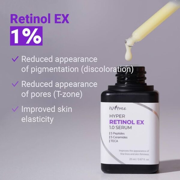 Serum Isntree - Hyper Retinol EX 1.0 Serum 20ml إيسنتري - سيروم هايبر ريتينول