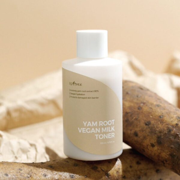 Isntree Yam Root Vegan Milk Toner 200ml تونر الحليب النباتي من جذور اليام