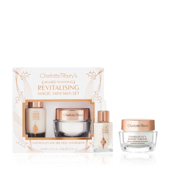 CHARLOTTE TILBURY'S REVITALISING MAGIC MINI SKIN SET شارلوت مجموعة العناية بالبشرة