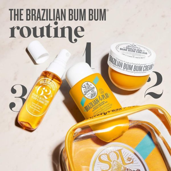 Sol de Janeiro Bum Bum Jet Set Body care مجموعة العناية بالجسم