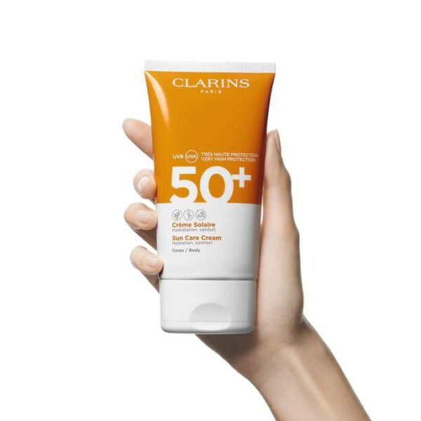 CLARINS Sun Care Body Cream UVA/UVB 50+ واقي الشمس كلارنس حماية عالية للجسم