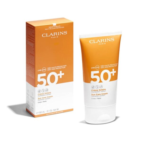 CLARINS Sun Care Body Cream UVA/UVB 50+ واقي الشمس كلارنس حماية عالية للجسم