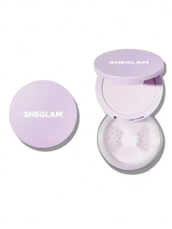 SHEGLAM Insta-Ready Face & Under Eye Setting Powder Duo-Taro شيكلام لوس باودر اثنان في واحد