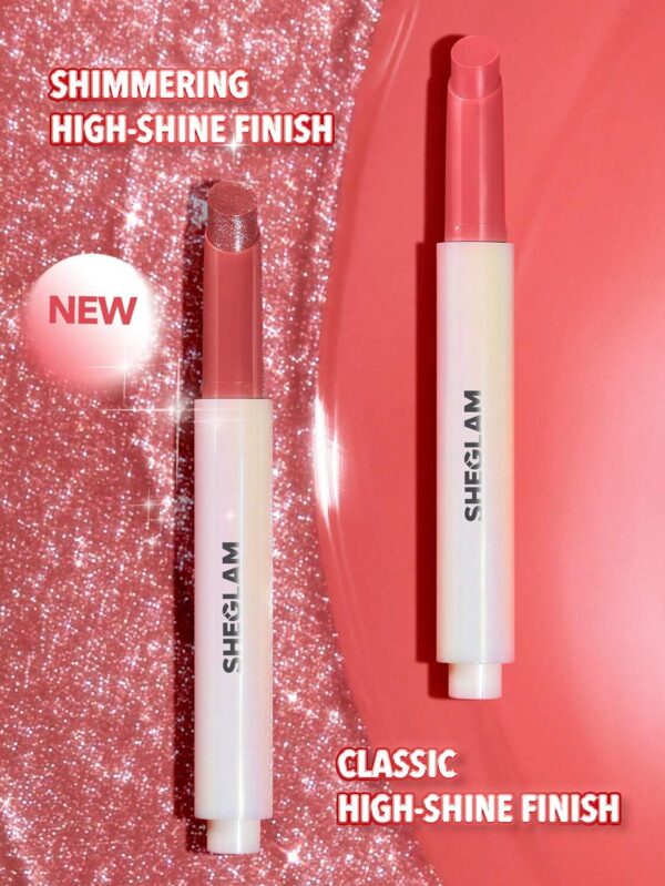 SHEGLAM Pout-Perfect Moisturizing Solid Lip Gloss Shimmer Lip Plumper شيكلام ملمع شفاه شمر