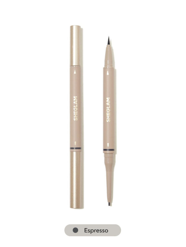 SHEGLAM BROWS ON DEMAND 2-IN-1 BROW PENCIL | شيغلام 2 في 1 قلم حواجب