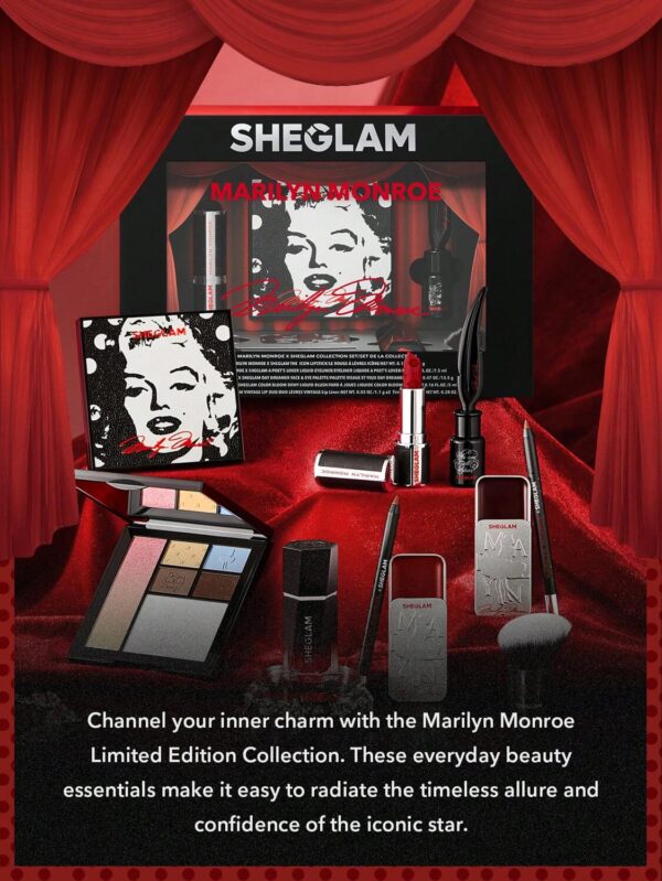 Marilyn Monroe X SHEGLAM Collection Set مارلين مونرو X شيكلام سيت مكياج