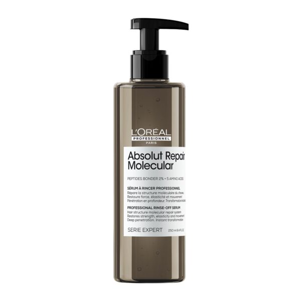 L'OREAL [Absolut Repair Molecular]Shampoo for damaged hair 250ml شامبو لوريال باريس الإصلاح الجزيئي