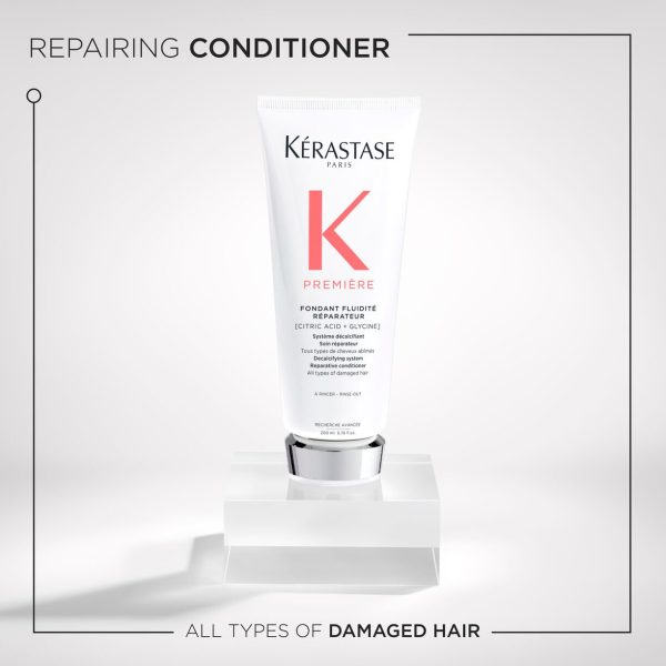 KÉRASTASE FONDANT FLUIDITY REPAIRING CONDITIONER 200ml كريستاس بلسم إصلاح