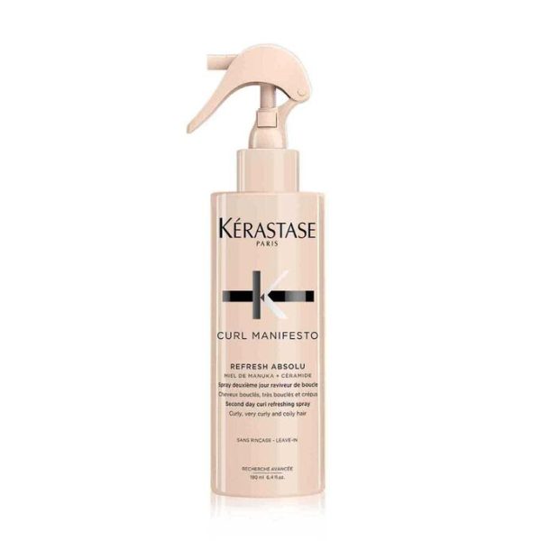 KÉRASTASE Absolute Refresh Second Day Curl Reviver Spray 190ml كريستاس سبراي للشعر الكيرلي