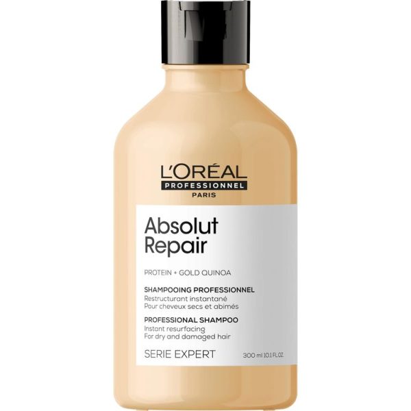 L’Oréal Professionnel Paris Serie Expert Absolut Repair Shampoo, 300 ml شامبو لوريال بروفيشنال باريس سيري اكسبيرت ابسولوت ريبير