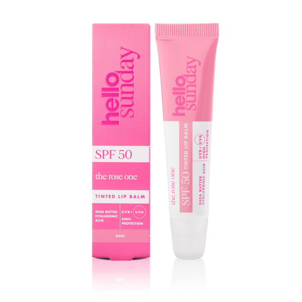 HELLO SUNDAY Tinted Lip Balm SPF50 هيلو ساندي مرطب للشفاه ملون مع عامل حماية من الشمس