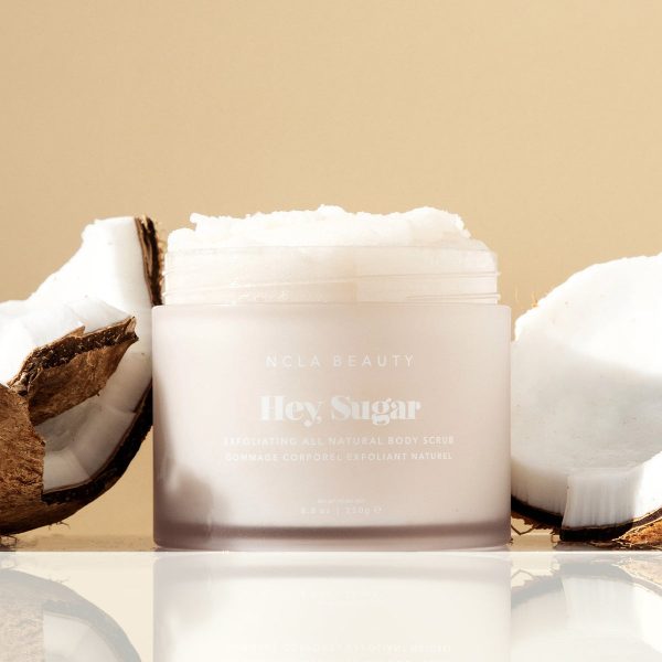 NCLA BEAUTY HEY, SUGAR COCONUT VANILLA BODY SCRUB 250g مقشر للجسم