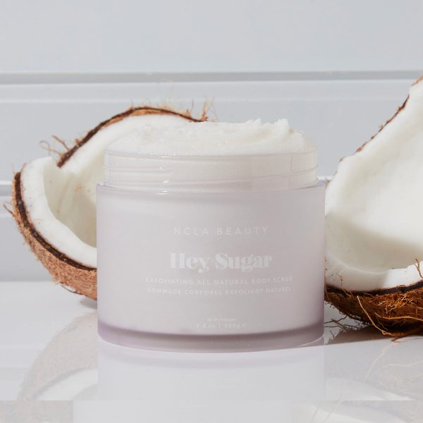 NCLA BEAUTY HEY, SUGAR COCONUT VANILLA BODY SCRUB 250g مقشر للجسم