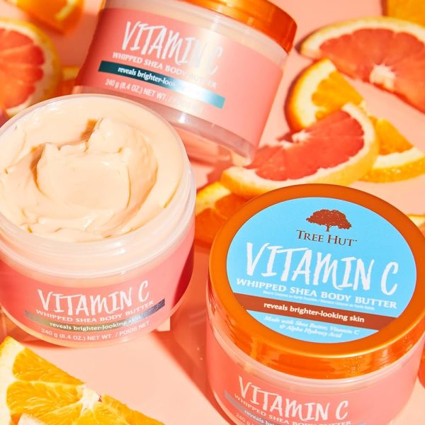 Tree Hut Moroccan Vitamin C Shea Body Butter زبدة الشيا المخفوقة للجسم بفيتامين سي من تري هت