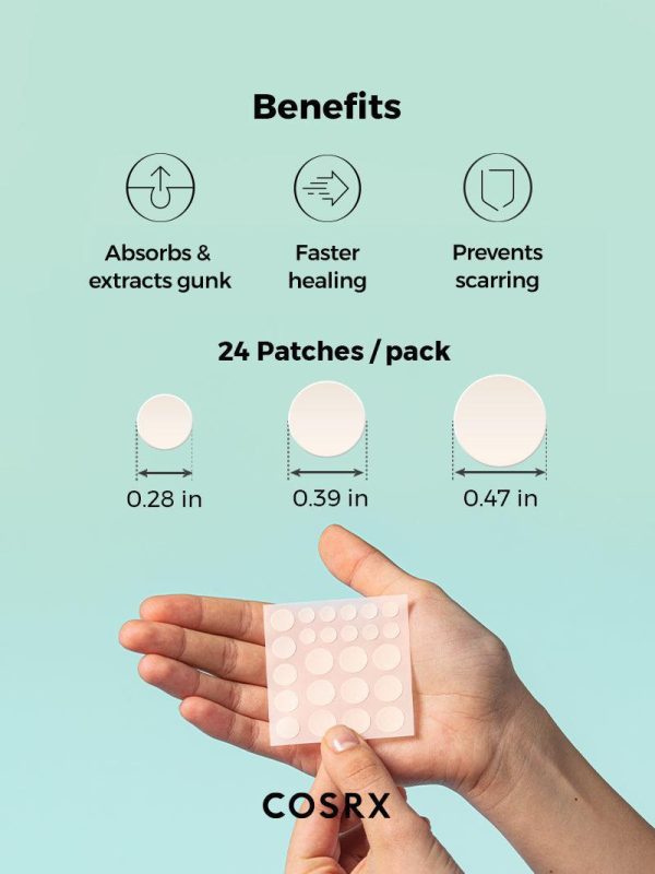 COSRX Acne Pimple Master Patch كوزاركس بادات معالجة للحبوب