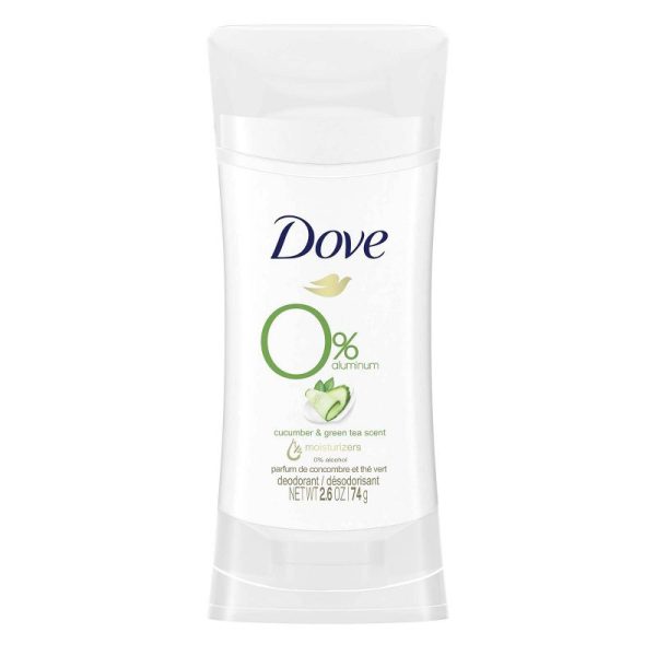 Dove Beauty 0% Aluminum Cucumber & Green Tea Deodorant Stick 74g دوف مزيل تعرق للنساء