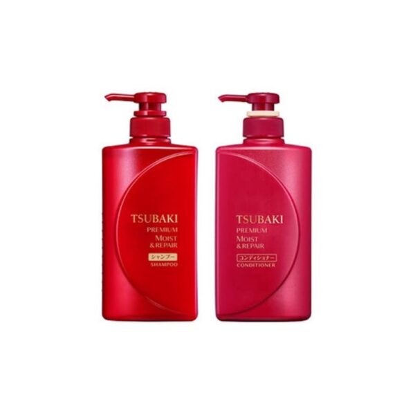 Shiseido Tsubaki Premium Moist & Repair Shampoo & Conditioner شيسيدو شامبو وبلسم سيت