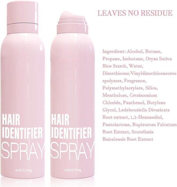 Hair Identifier Spray Set 114gرذاذ تحديد الشعر للبشرة