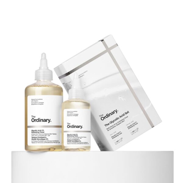 THE ORDINARY The Glycolic Acid Set ذا أوردنري مجموعة العناية بالبشرة