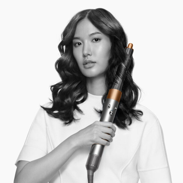 DYSON Airwrap Long Hair Multi Styler & Dryer – Nickle/Copper دايسون جهاز تصفيف الشعر