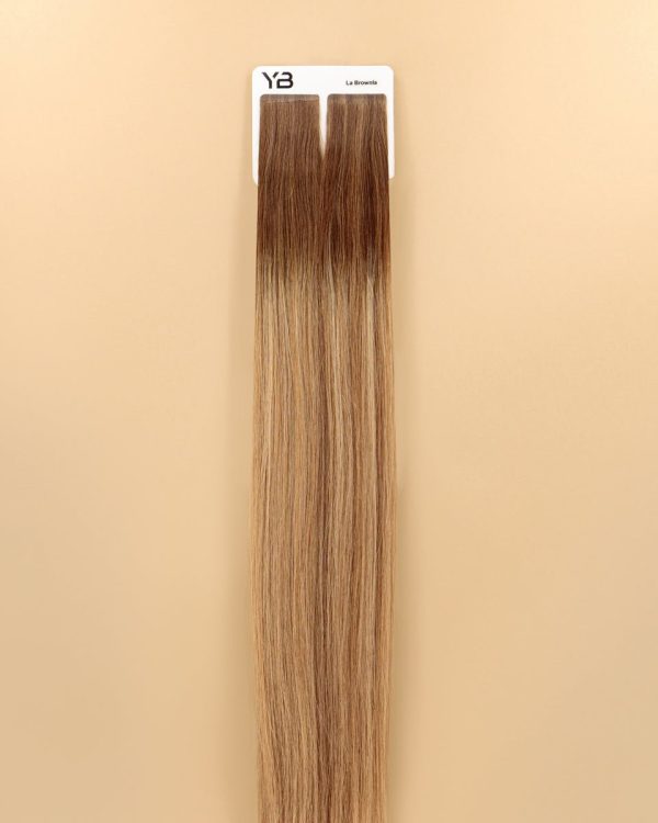 YOUMI BEAUTY La Brownla - Tape In Hair Extension يومي بيوتي وصلات شعر