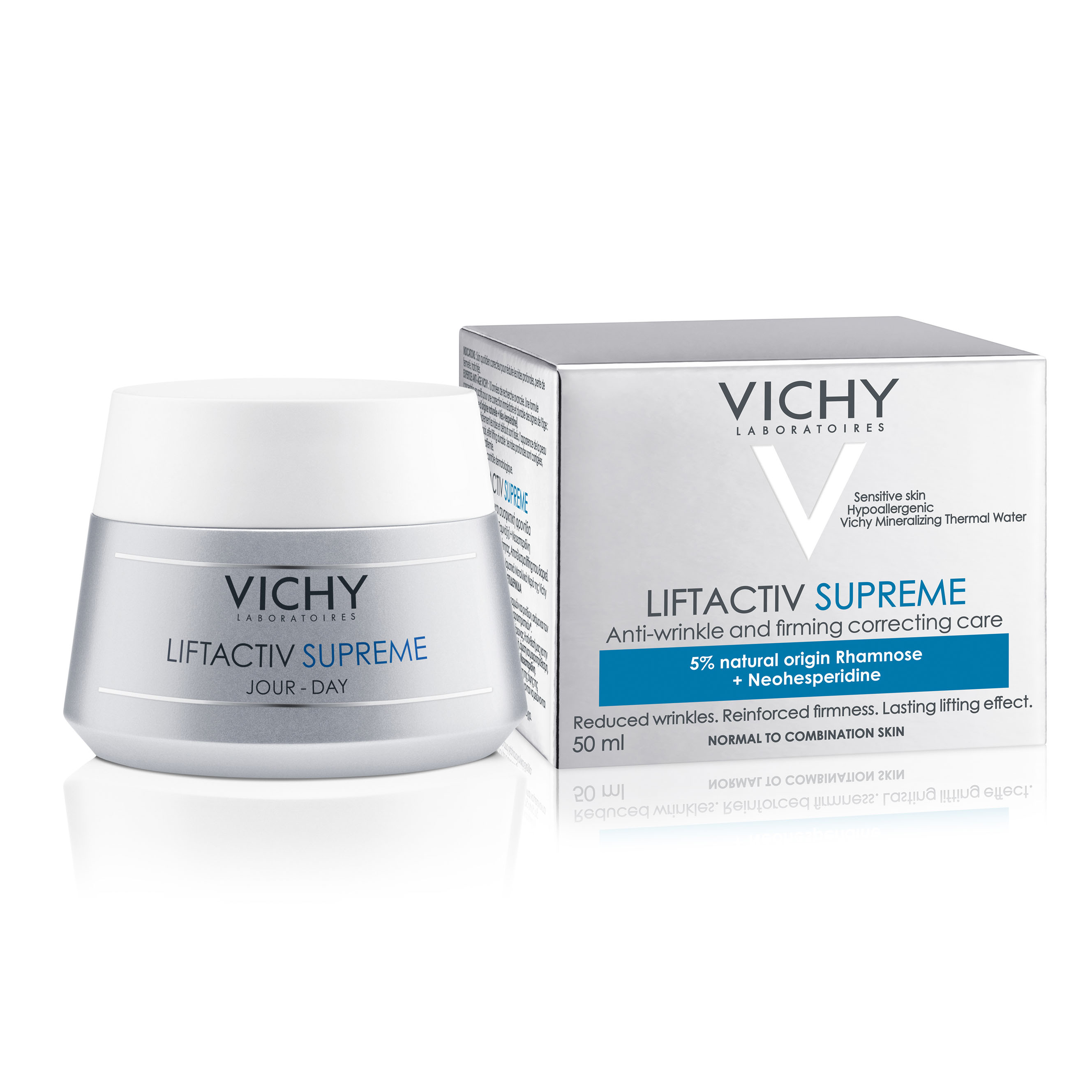 VICHY LIFTACTIV SUPREME ANTI-WRINKLE &amp; FIRMING CREAM 50ml ليفتاكتيف كريم فائق مضاد للتجاعيد وشد البشرة