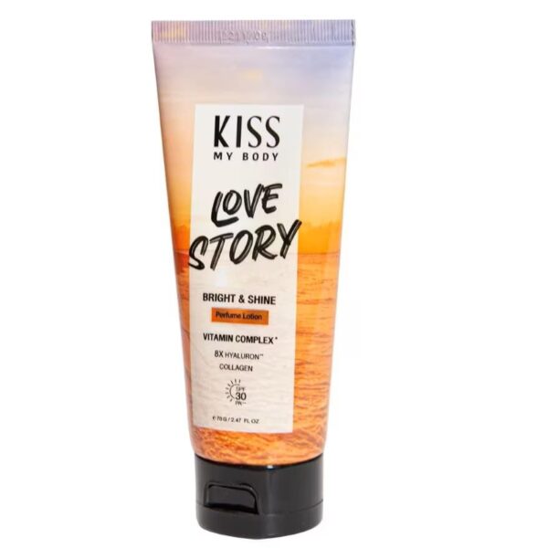 Bright Shine Perfume Kiss My Body Bright Shine Perfume Lotion SPF30 PA+++ Love Story 200 G لوشن عطري للجسم