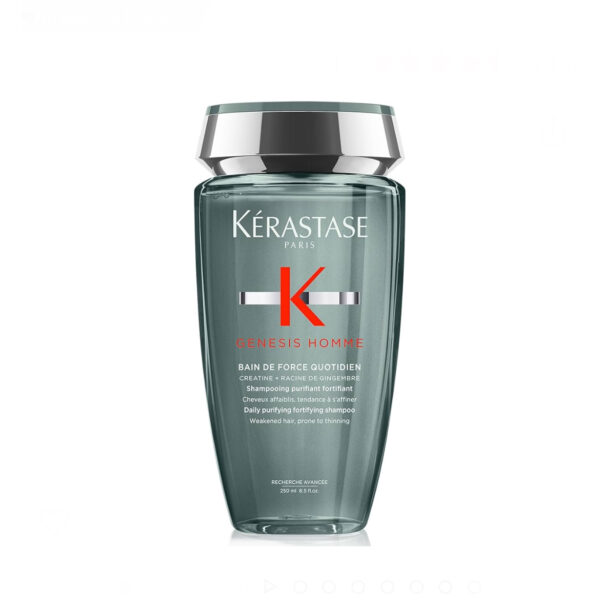 Kérastase Genesis Homme Men’s Shampoo, Daily Purifying Fortifying Shampoo 250ml شامبو كيراستاس جينيسيس أوم للرجال، شامبو منقي ومقوي يومي