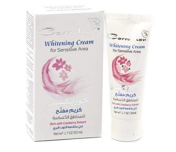 Correction Whitening Cream For Sensitive Area 50 Ml كريم كوريكشن لتبييض المناطق الحساسة