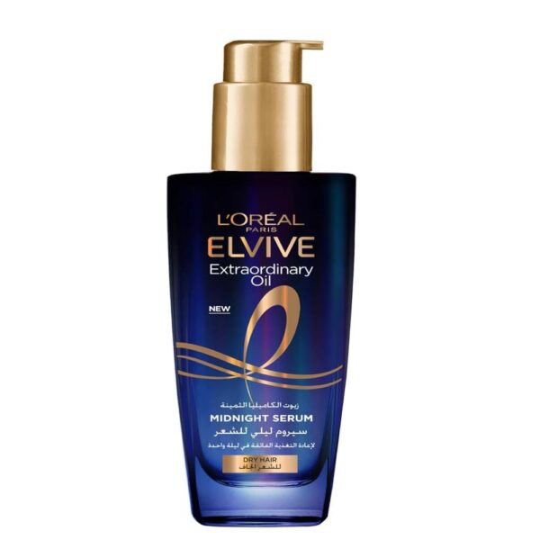 l'oreal elvive extraordinary oil midnight serum ايلفيف سيروم ليلي للشعر