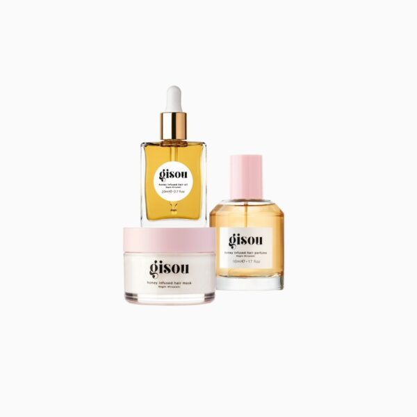 GISOU HONEY GLOSS HAIR TRIO ثلاثية الشعر اللامعة بالعسل