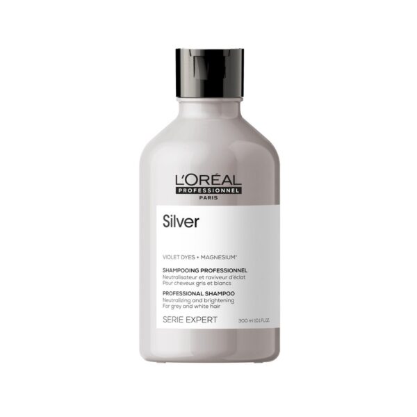 L’OREAL Silver shampoo: beautiful silver grey hair 300ml لوريال شامبو سلفر