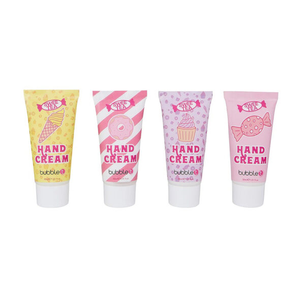 BUBBLE T COSMETICS Sweetea Hand Cream Gift Set (4 x 30ml) مجموعة العناية باليدين