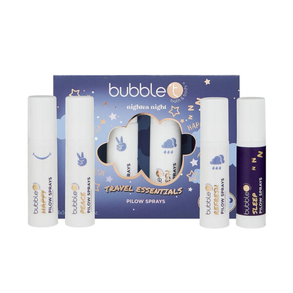 BUBBLE T COSMETICS Pillow Mist Set - Nightea Night Travel Essentials مجموعة معطرات الوسادة