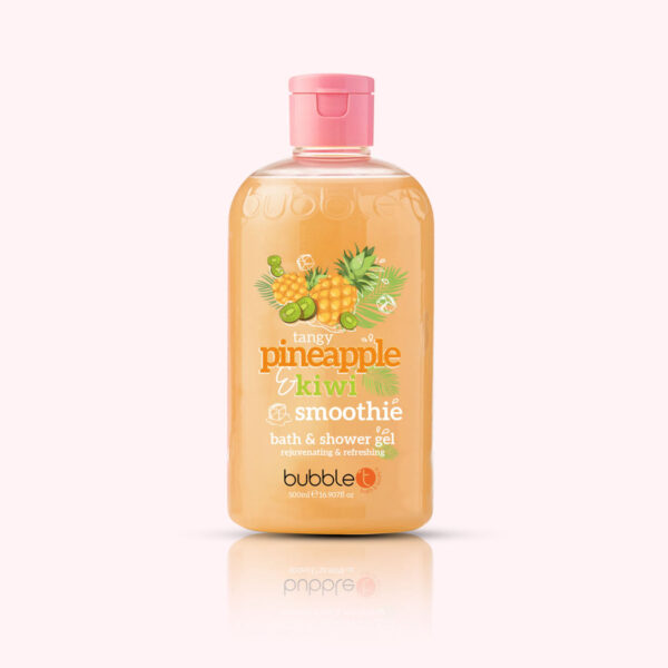 BUBBLE T COSMETICS Pineapple & Kiwi Smoothie Body Wash (500ml) جل أستحمام للجسم