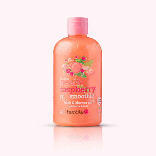 BUBBLE T COSMETICS Peach & Raspberry Smoothie Body Wash (500ml) جل أستحمام للجسم