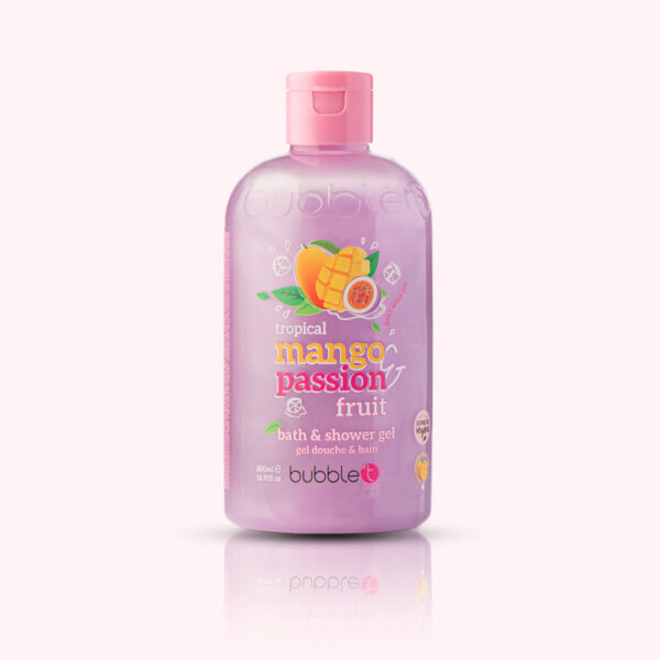 BUBBLE T COSMETICS Mango & Passionfruit Smoothie Body Wash (500ml) جل أستحمام للجسم