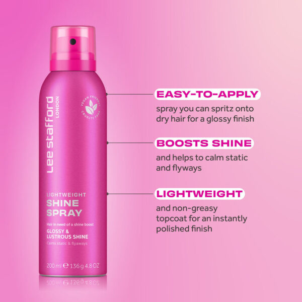 LEE STAFFORD Lightweight Shine Spray رذاذ لامع خفيف الوزن