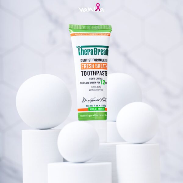 TheraBreath Fresh Breath Toothpaste Mild Mint معجون مفتح للأسنان