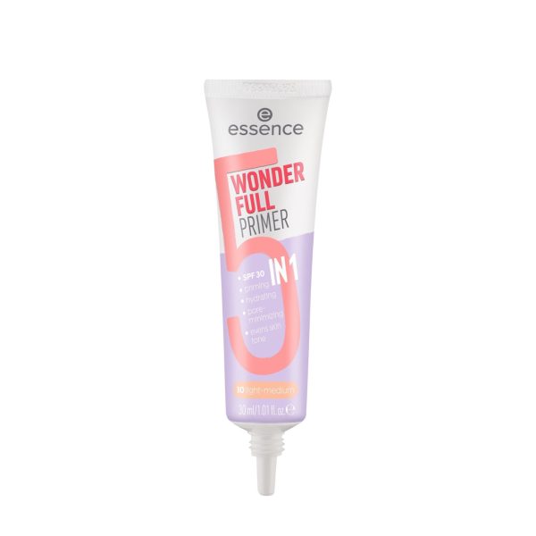 ESSENCE Wonder Full Primer 5 In 1 10 Light-Medium ايسنس برايمر للبشرة