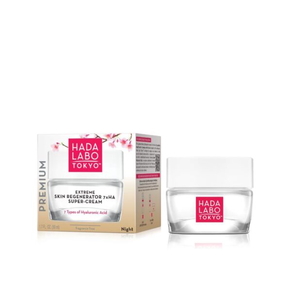 Hada Labo Tokyo - Premium Extreme Skin Regenerator Super Cream, Night Cream هادا لابو كريم ليلي