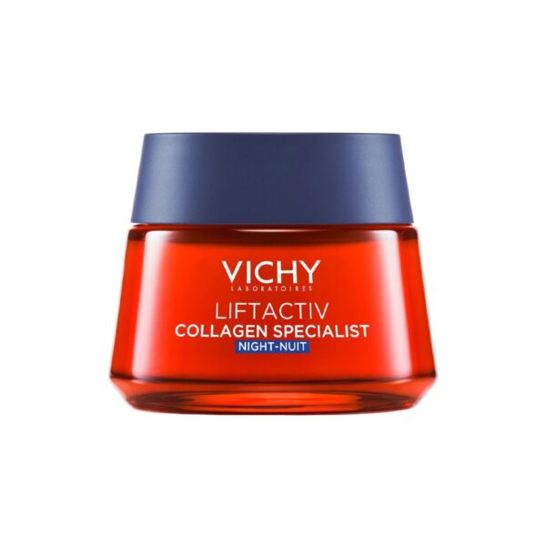 Vichy Liftactiv Collagen Specialist Night Cream 50 ml فيتشي كريم ليلي بالكولاجين