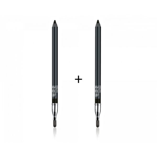 Make up factory SMOKY LINER LONG-LASTING & WATERPROOF 01 (1+1 FREE ) اب فاكتوري كحل عيون ضد الماء(1+1 مجاناً)