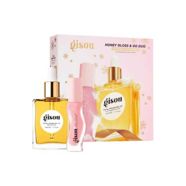 Gisou Honey Gloss & Go Duo Value Set جيسو مجموعة هاني جلوس آند جو ديو القيمة