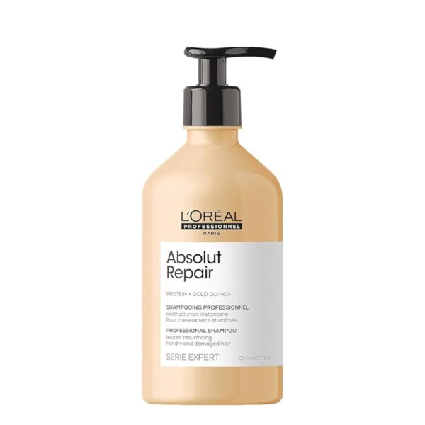 L’Oréal Professionnel Paris Serie Expert Absolut Repair Shampoo, 500ml شامبو لوريال بروفيشنال باريس سيري اكسبيرت ابسولوت ريبير